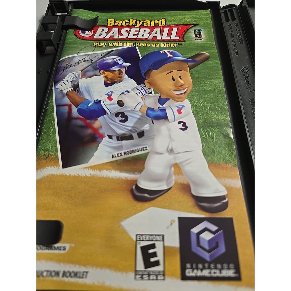 Backyard Baseball (Nintendo GameCube, 2003) Complete CIB Authentic Rare - Tested - Picture 8 of 10